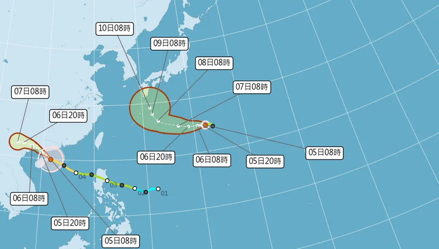 哈隆颱風恐U型大迴轉　吳德榮：侵台機率雖低仍要觀察