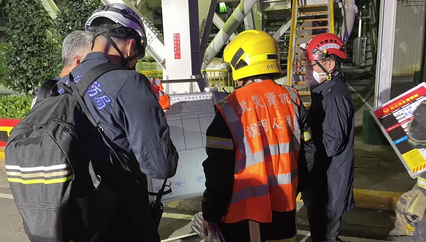 台塑林園廠驚傳馬達起火！　中秋夜火警...無人傷亡