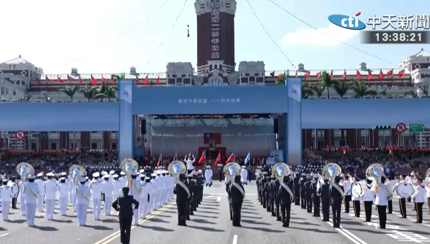 雙十國慶預演登場！雷虎小組、街舞、軍樂輪番上陣