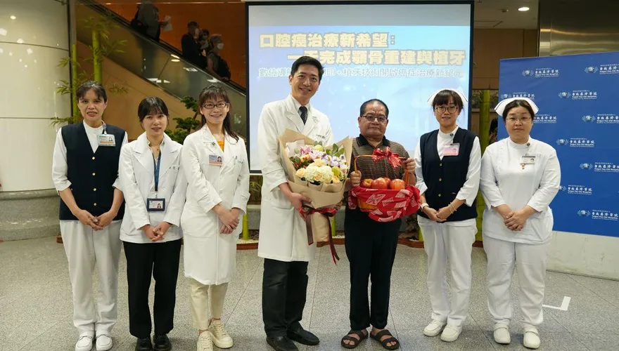 全球首創！北慈即時導航技術　一日完成顎骨重建植牙