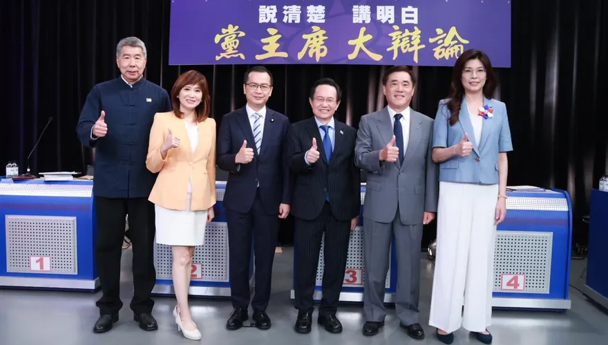 直播/國民黨主席大辯論最終場　區桂芝「神秘三問」來了！