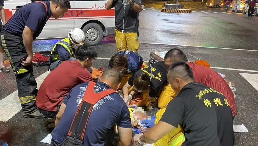 影/花蓮車禍患者命危！　桃園特搜隊路過「跨縣市」搶回生命