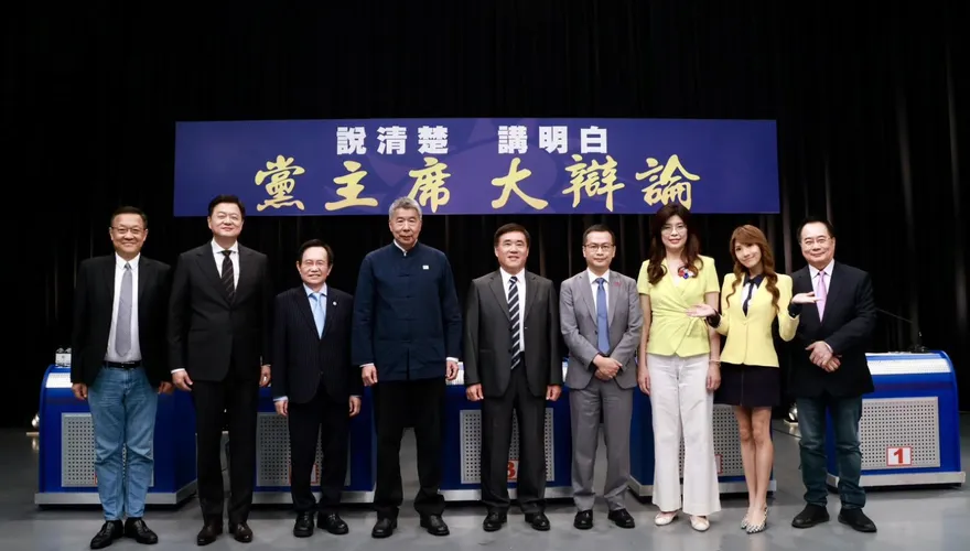 國民黨主席大辯論/蔡正元犀利提問「怎樣算是舔共」？五強回應一次看！