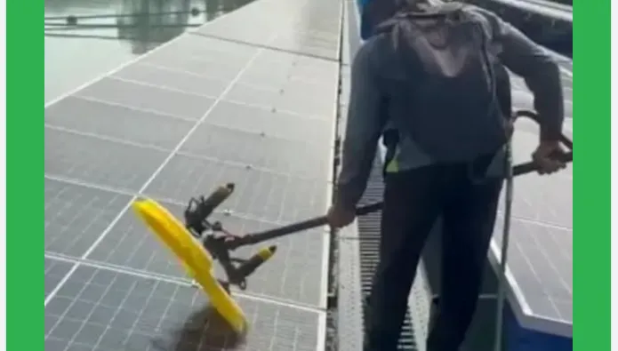 烏山頭水庫光電板用藥水清洗？經濟部能源署駁斥：不得使用清潔劑！