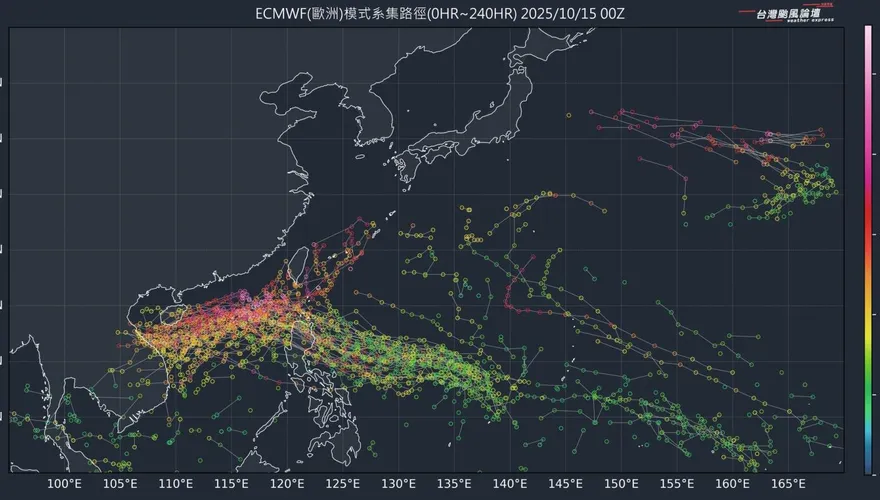 準颱風神「路徑關鍵轉折」　粉專：直撞呂宋島機率最高