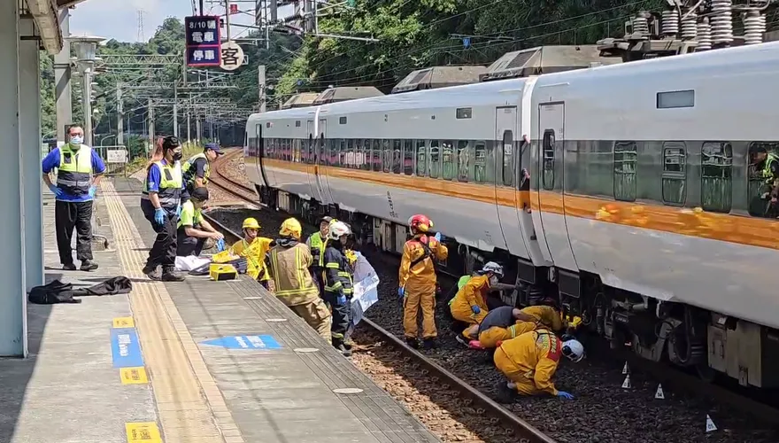 影/太魯閣號慘輾男子「爆頭肢體扭曲」斷魂！近距離曝