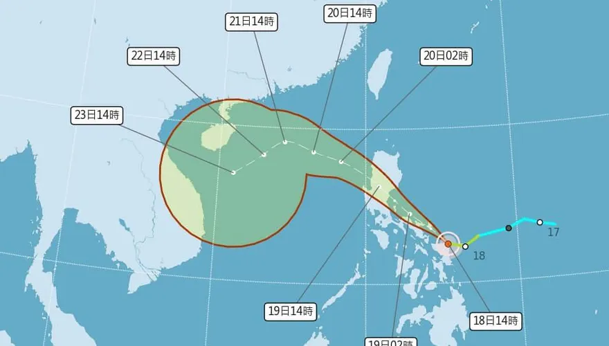 外出注意！東北季風增強與風神颱風共伴　下週3地防豪雨以上降雨