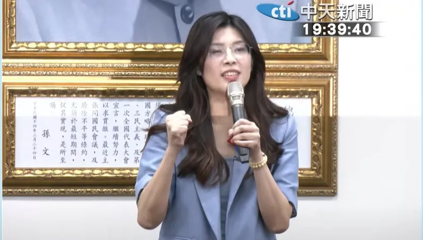 國民黨第二位女黨魁　洪孟楷：鄭麗文能文能武、剛柔並濟
