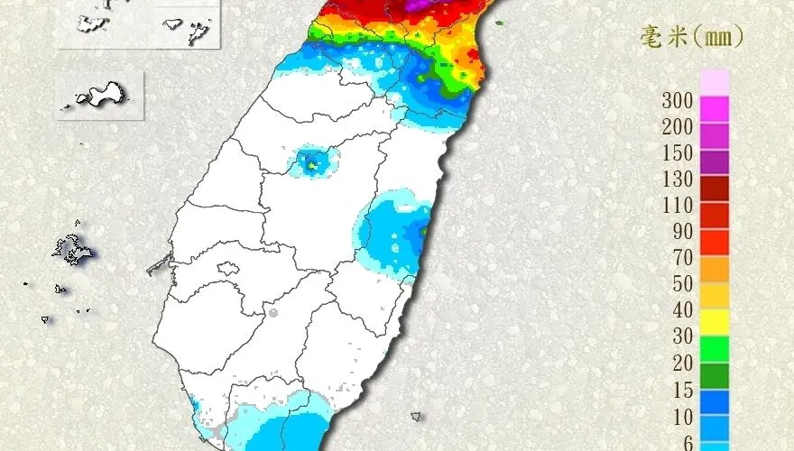 大台北暴雨！鄭明典PO圖自爆：我家在最危險紅色區塊