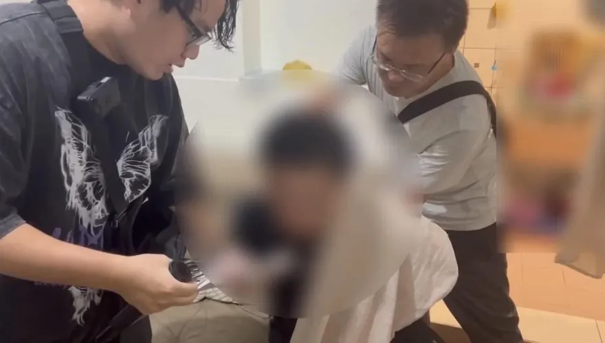 影/汐止肇逃男見死不救害婦殞命　逃亡2天基隆落網