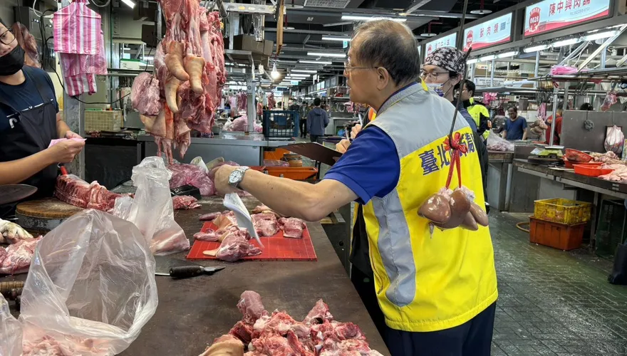 台中爆非洲豬瘟！ 北市今抽查環南、西寧、南門市場