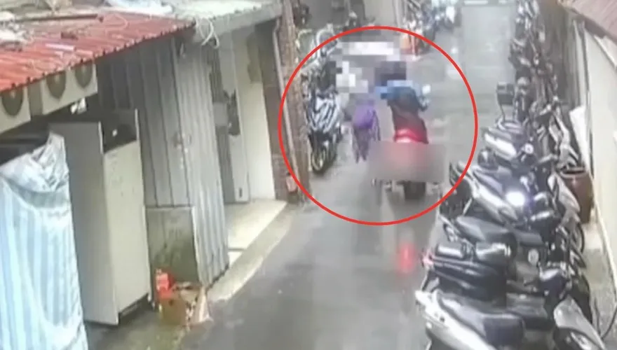 影/萬華驚傳飛車搶金項鍊　嫌犯沿路偷雨衣變裝棄車仍遭逮
