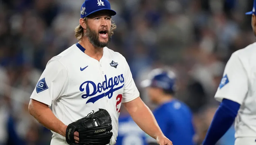 MLB/神獸柯蕭登板霸氣解危！狂飆453天以來最速一球