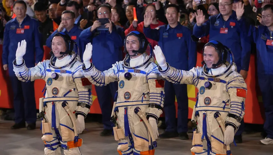 「出差」7個月！陸神舟二十一飛船3太空人　近日將返地球