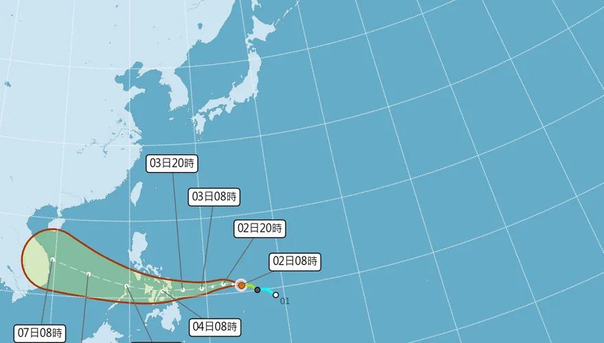 海鷗恐升級中颱　北東水氣增多轉濕涼「雨連下3天」