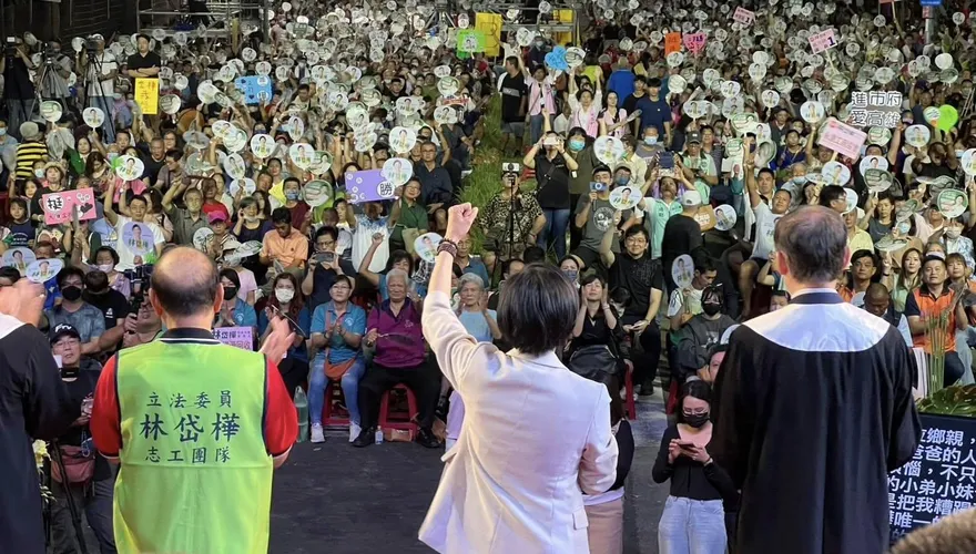 林岱樺造勢打趴賴瑞隆　歷史哥搬數據：他繼續選下去會很難看