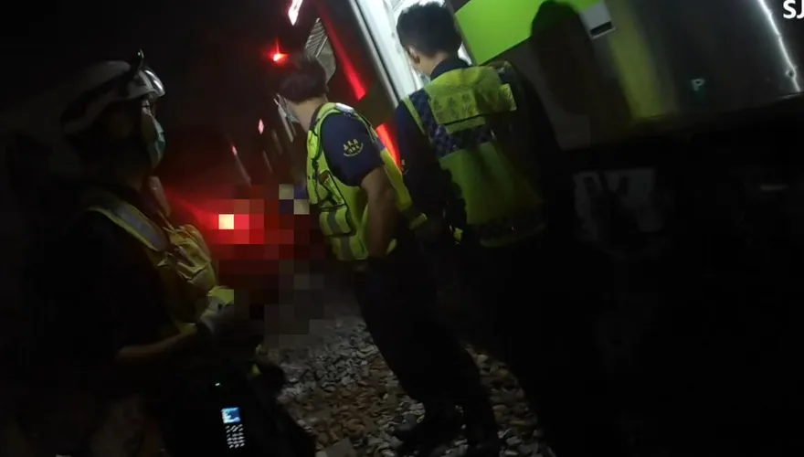 嘉義水上鄉台鐵撞人！ 50歲男子死亡　事故路段恢復正常行駛