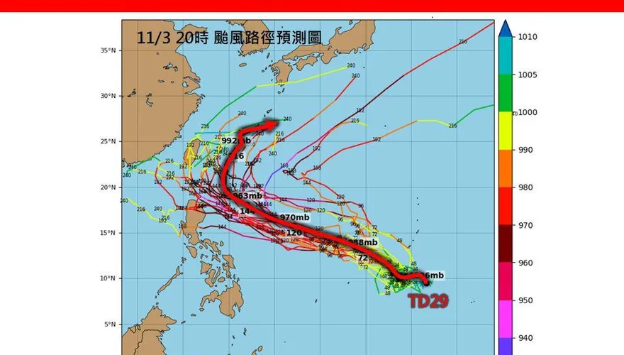 「鳳凰」強度上看強颱！　專家警告：非常接近台灣東部