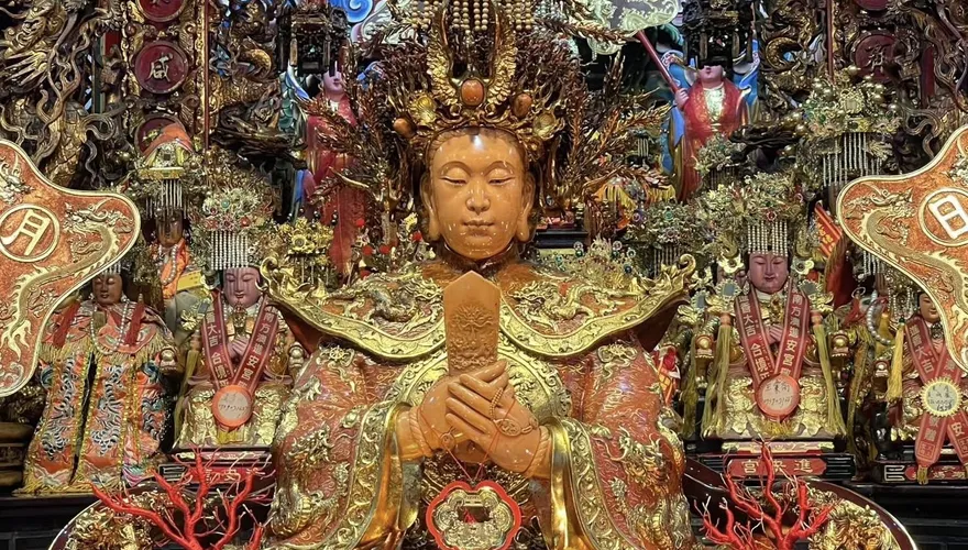 影/南方澳進安宮驚天竊案！珊瑚媽祖聖物被偷