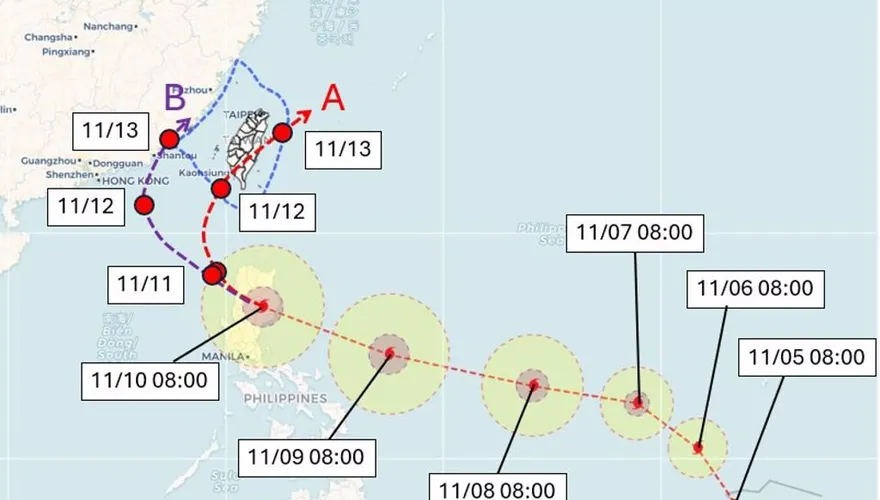 準鳳凰颱風恐襲台！　氣象專家：11至13日風雨最強烈