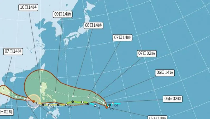 「準鳳凰颱風」不排除登陸！影響台灣機率提升　氣象署：豪雨躲不掉