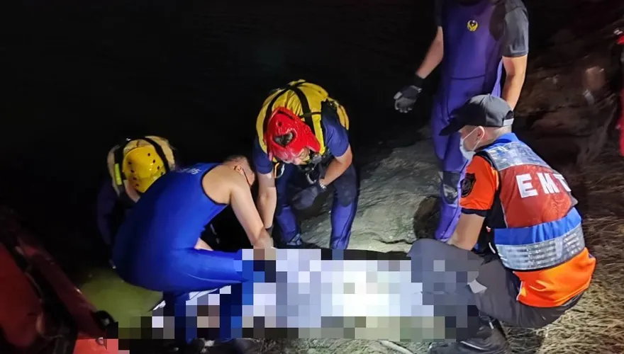 台南魚塭憾事！7旬翁修理風車失足　打撈5小時尋獲遺體