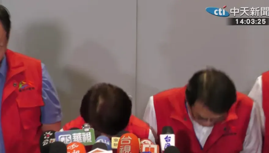 認非洲豬瘟防疫做得不夠　盧秀燕鞠躬道歉：媽媽做不好一樣要檢討