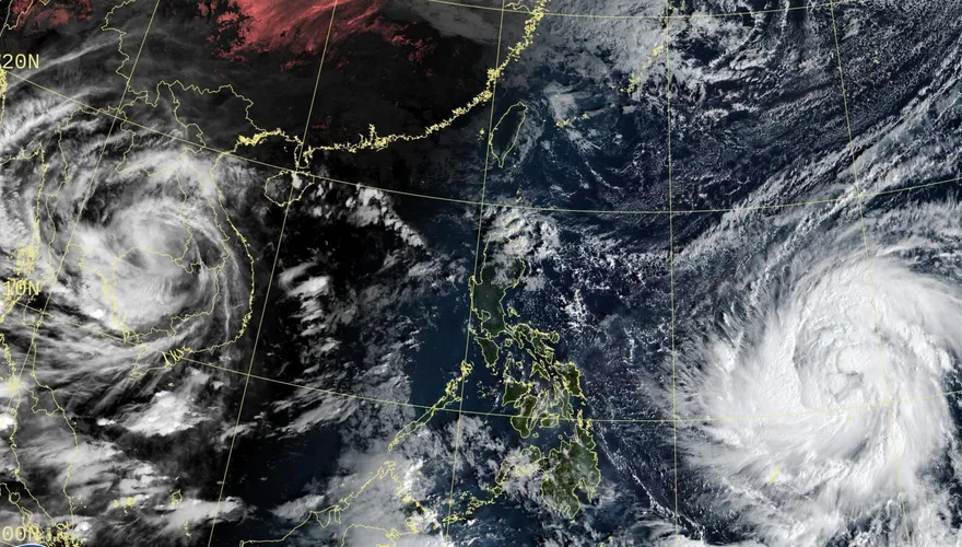 鳳凰估今轉中颱！恐海陸警齊發　東半部豪雨炸到發紫