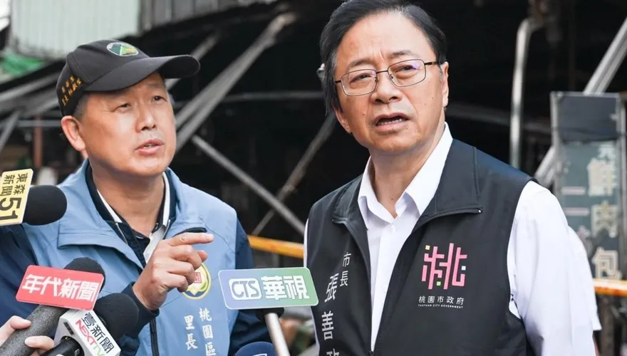 桃園明放颱風假！網友湧入張善政臉書狂刷「市長我愛你」