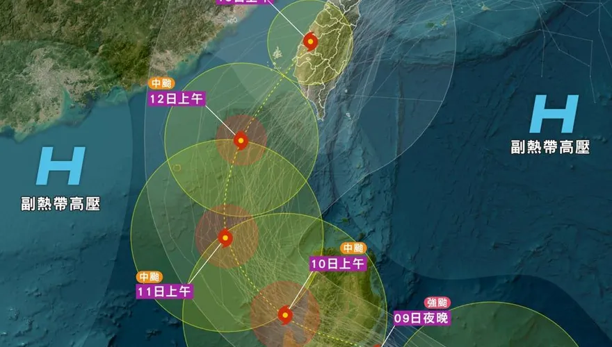 鳳凰登陸點「可能偏北」　粉專示警：下週一、二風雨最大