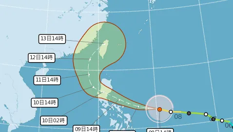 鳳凰來襲台北會放颱風假嗎？市府：路徑不確定、持續觀察