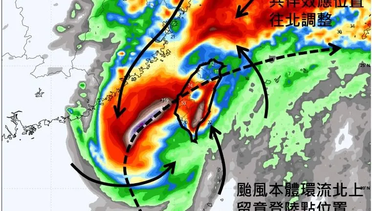 鳳凰+東北季風共伴效應11/11最明顯　豪雨轟北部、東半部