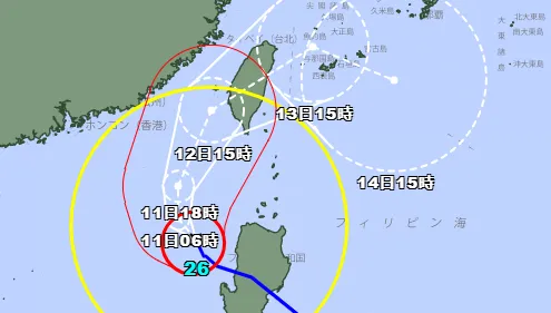 「鳳凰」還在長胖！日氣象廳：最快明凌晨變「強颱風」