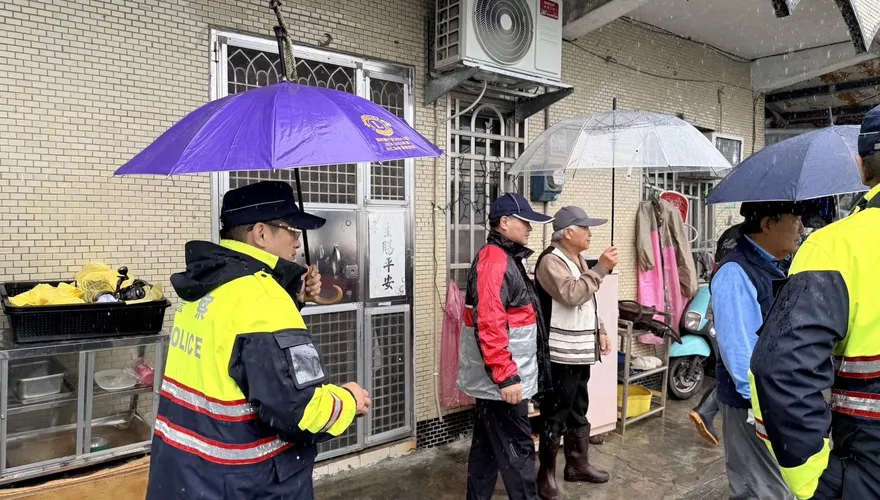 影/宜蘭蘇澳2里紅色土石流警戒　107名居民撤離