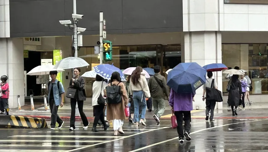 週四鋒面接近！北台灣降雨擴大　中部山區防大雨