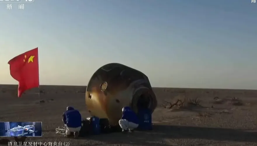 影/神舟20號太空人順利返回地球！三名太空人狀態良好