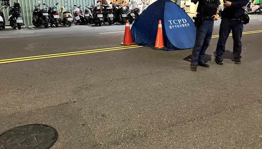 台中西區驚傳墜樓！年輕男子高樓墜落馬路　當場死亡