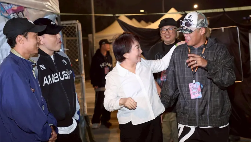 南北貳路音樂節嗨翻！盧秀燕超狂合體玖壹壹：滿滿台中味