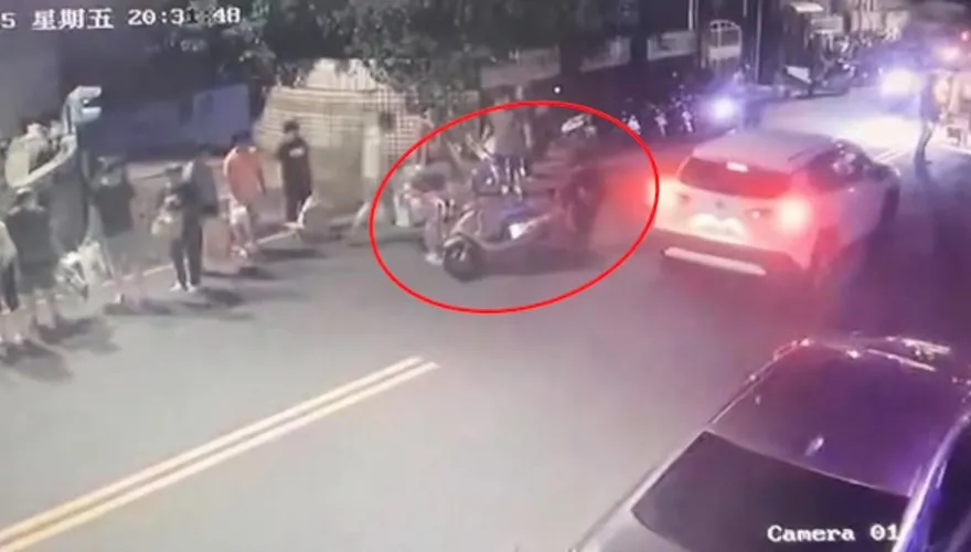 影/雙北酒駕「拒測王」騎車自摔　酒測值爆表遭送辦