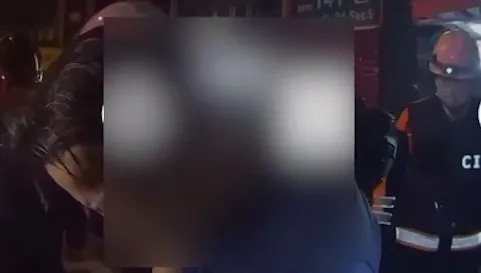 影/士林出事了！持刀男「瘋狂追砍家人」警急壓制