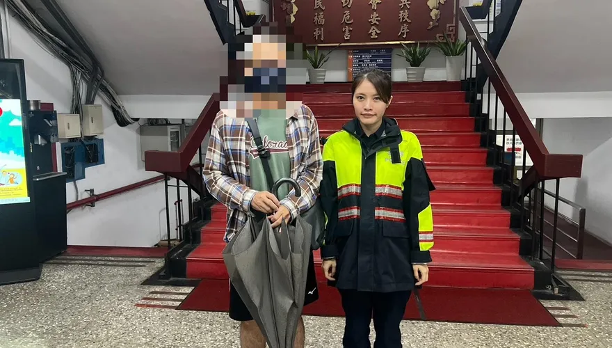 北市男雨傘放賣場被偷急報案！神奇了…警竟循線找回