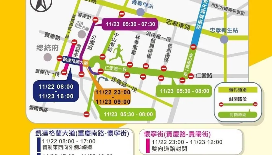 北市「公益路跑」週日登場　警交管路段、時間一次看
