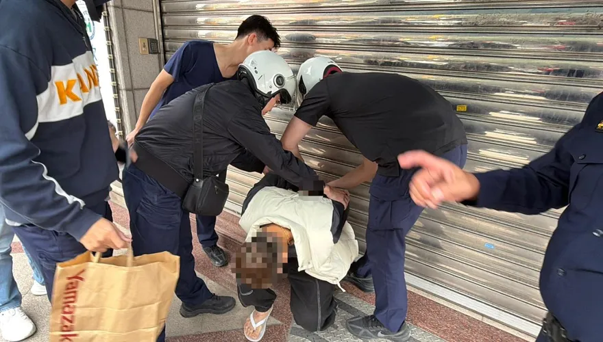 影/蘆洲男半夜隨機行搶路人　犯案7hrs後遭逮