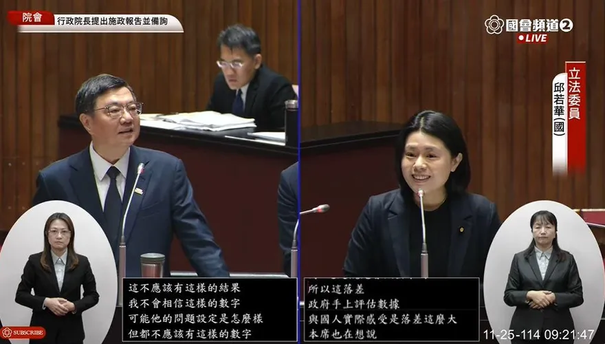 邱若華揭國旅困境　卓榮泰坦言「不信」觀光署99%滿意度