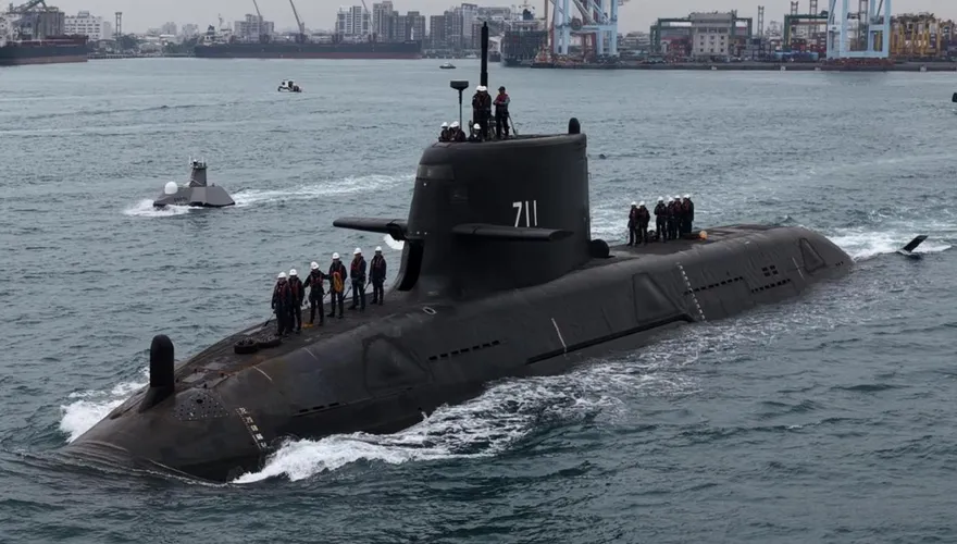 台船稱台海作戰需要12艘自製潛艦　海軍拒絕：8艘計畫不變