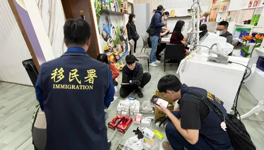 影/台中破獲非法醫美工作室　2失聯移工判刑、驅逐出境