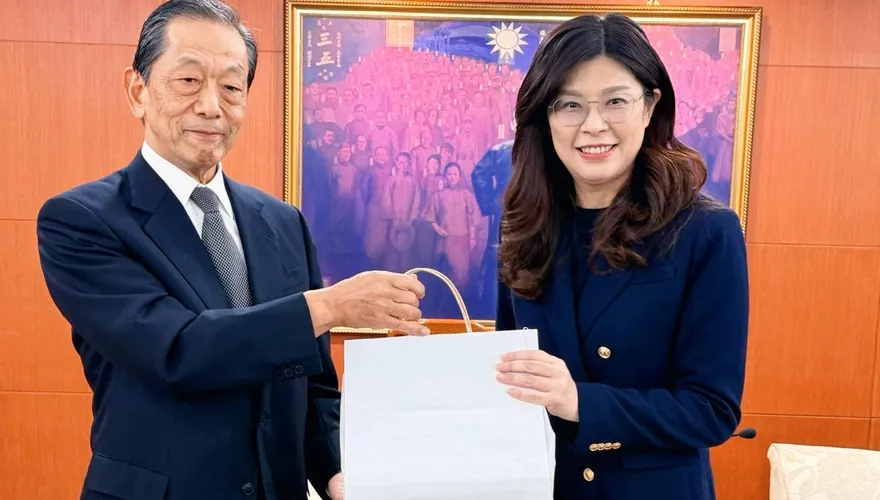 鄭麗文會晤日台交流協會會長　雙方聚焦核能與防災合作