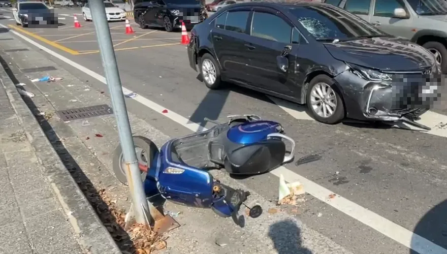 影/又是高齡駕駛！南投71歲翁連撞3車逃逸　釀2傷被逮