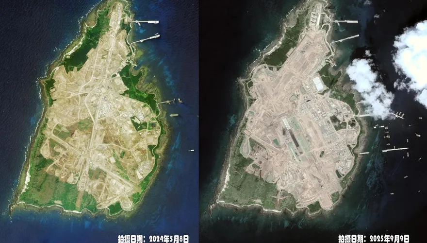 影/介入台海？陸媒揭露：日本正加速馬毛島建設打造「不沉航母」