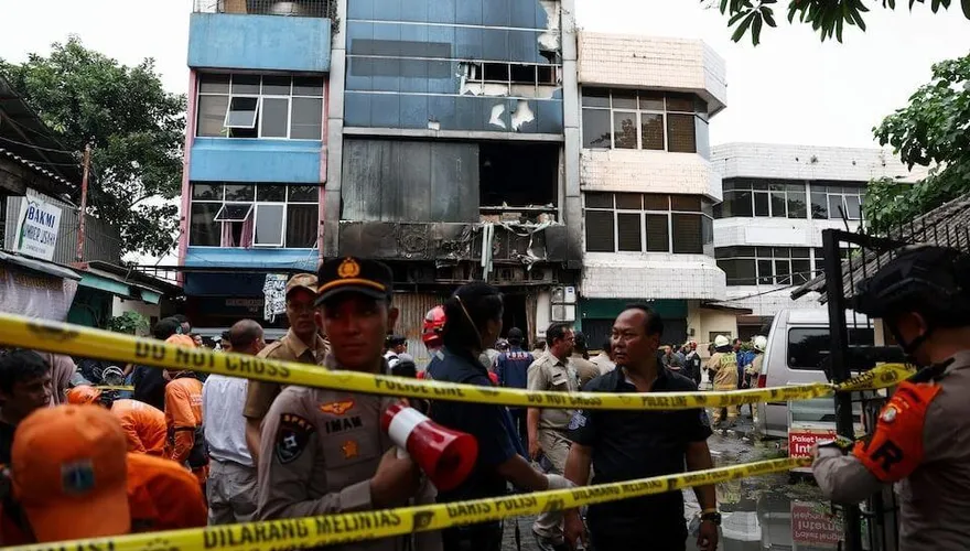 雅加達辦公大樓爆火災！至少22人死　疑無人機電池爆炸釀禍